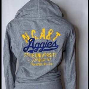 N.C. A&T Women's Full zip Hoodie